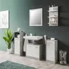 Image de Ensemble de salle de bain Madeira beton blanc