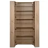 Image de Armoire à chaussures 2 portes 74x33,9x181 cm décor chêne