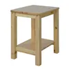Image de Table de chevet en bois nature