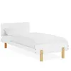 Image de Lit junior 90x200 blanc Sommier