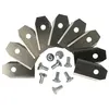 Image de vhbw 9x lames de tondeuse, compatible avec Husqvarna Automower 105 108 210C 220AC 305 308 308x 310 315 320 330X 420 430X 440 450X G1 G2