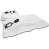 Image de vhbw 5x Sacs compatible avec Spit AC1600 (25 liter) aspirateur - microfibre non tissée, 66cm x 40cm blanc