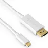 Image de Sonero USB Typ C   DisplayPort (1 m), Câble vidéo, Blanc