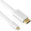 Image de Sonero USB Typ C   DisplayPort (2 m), Câble vidéo, Blanc