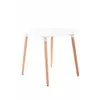 Image de Table de Cuisine Viborg , Blanc /80 cm
