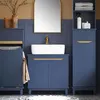 Image de SoBuy BZR113-B Meuble sous-Lavabo, Meuble sous-Vasque à 2 Portes, Meuble de Rangement de