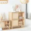 Image de SoBuy FSB87-N Buffet avec 2 Portes Coulissantes Commode Meuble de Cuisine Meuble de Couloir Meuble d'Appoint Meuble de Rangement