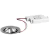 Image de Brumberg 39363023 39363023 Luminaire à LED encastrable 6 W blanc chrome