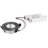 Image de Brumberg 39363153 39363153 Luminaire à LED encastrable 6 W blanc nickel