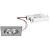 Image de Brumberg 39365023 39365023 Luminaire à LED encastrable 6 W blanc chrome