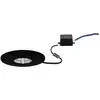 Image de Brumberg, Plafonnier, Downlight LED encastrable ADAPT, 230V, 3W 3000K 290lm, noir (410 lm)