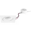 Image de Brumberg, Plafonnier, Spot encastré de plafond à LED 230V AC 7W 3000K structuré (680 lm)