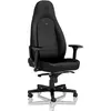 Image de noblechairs ICON - Édition noire, Chaise gaming, Blanc, Noir