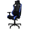 Image de noblechairs Chaise de jeu EPIC Compact - noir/carbone/bleu, Chaise gaming, Noir