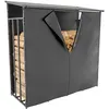 Image de CLP Abri pour bois de chauffage Ruston en Aluminium avec bâche de protection , XL