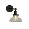 Image de Applique Manel, noir/transparent (25cm)