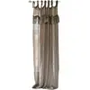 Image de Voilage Tousia, marron (140 x 250cm)