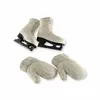 Image de Lot de 4 décorations à suspendre Collines, blanc (9.5 x 7 x 3cm)