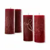 Image de Lot de 4 bougies Homel