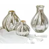 Image de Lot de 3 vases Frido, argenté vieilli (15cm)