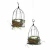 Image de Lot de 2 cages à oiseaux Tobyas, noir (22.5cm)