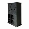 Image de Commode Bissabou, noir vieilli (31.5 x 69 x 106cm)