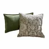 Image de Lot de 2 housses de coussins Plainemont, vert (40 x 40cm)
