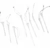 Image de Lot de 9 décorations à suspendre Hattie, transparent (1.5 x 15cm)