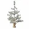 Image de Sapin de Noël Falkirk, vert/blanc (90cm)