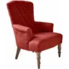 Image de Fauteuil Hinsdale, rouge (79 x 73 x 93cm)