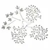 Image de Lot de 6 décorations de Noël Eileen, argenté (12 x 14cm)
