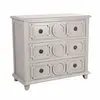 Image de Commode Bethonvilliers, gris/marron (40 x 90 x 80cm)