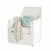 Image de Fauteuil Grafton, blanc (73 x 85 x 95cm)