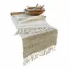 Image de Chemin de table Palmerston, beige (39 x 182cm)