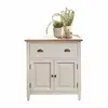 Image de Buffet Vauthiermont, crème/marron (60 x 80 x 86cm)