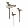 Image de Lot de 3 oiseaux décoratifs Izzy, beige (2.5 x 21 x 14cm)
