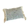 Image de Housse de coussin Monrovie, bleu/beige (60 x 40cm)