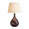 Image de Lampe à poser Calandor, violet/blanc (72cm)