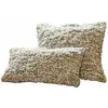 Image de Lot de 2 housses de coussins Clariphine, noir/crème (50 x 50 x 2cm)