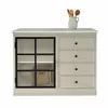 Image de Buffet Orlévine, gris (65 x 116.5 x 90.5cm)