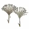 Image de Lot de 2 ornements décoratifs Tenival, argenté (13 x 19cm)