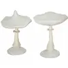 Image de Lot de 2 champignons décoratifs Viresto, blanc (10cm)