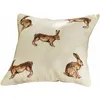 Image de Housse de coussin Liraven, lin/marron (40 x 40cm)