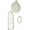 Image de Miroir avec fenêtres décoratives, 3 pièces Morilev