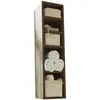 Image de Étagère murale Greenhaven, marron (25 x 25 x 100cm)