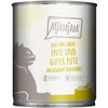 Image de 6x 800g MjAMjAM Duo canard tendre & bonne dinde à la courge cuite à la vapeur nourriture pour chat humide