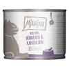 Image de 6x 200g MjAMjAM Duo poulet juteux & lapin à la courge cuite à la vapeur nourriture pour chat humide