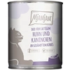 Image de 6x 800g MjAMjAM Duo poulet juteux & lapin à la courge cuite à la vapeur nourriture pour chat humide