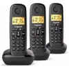 Image de Téléphone sans fil noir Gigaset BASIC100TRIONOIR