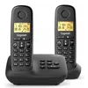Image de Téléphone sans fil duo dect noir Gigaset BASIC100ADUONOIR